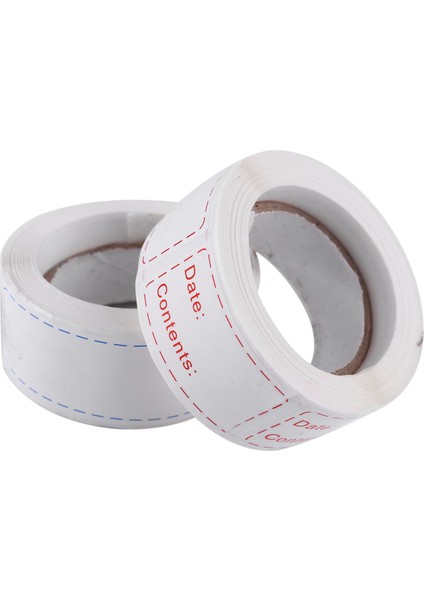 300 Adet Çıkarılabilir Dondurucu Etiketleri 1x3 Inç Gıda Depolama Çıkartmalar, Buzdolabı Dondurucu Kağıt Etiket Kolay Temizlenebilir (Yurt Dışından) modelleri