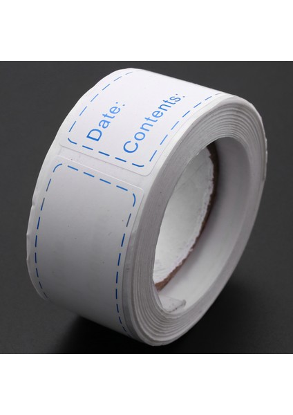 300 Adet Çıkarılabilir Dondurucu Etiketleri 1x3 Inç Gıda Depolama Çıkartmalar, Buzdolabı Dondurucu Kağıt Etiket Kolay Temizlenebilir (Yurt Dışından) indirimleri