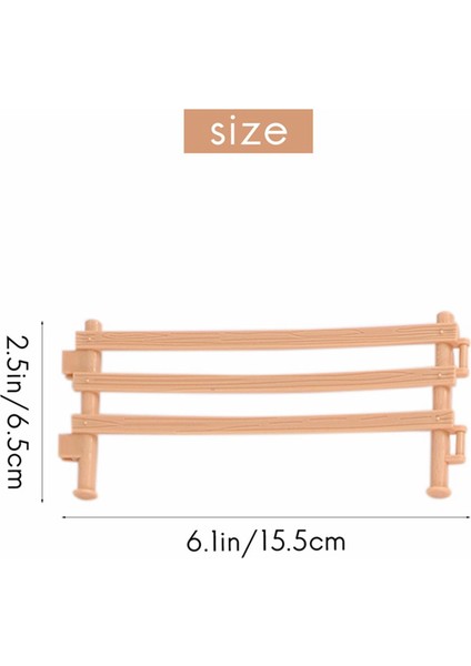 20 Adet Mini Çit Plastik Bahçe Çit Oyuncakları Peri Bahçe Çit Panelleri Plastik Çit Çiftlik Hayvanı Çit Araçları Çocuklar Için Oyuncaklar (Yurt Dışından) indirimleri