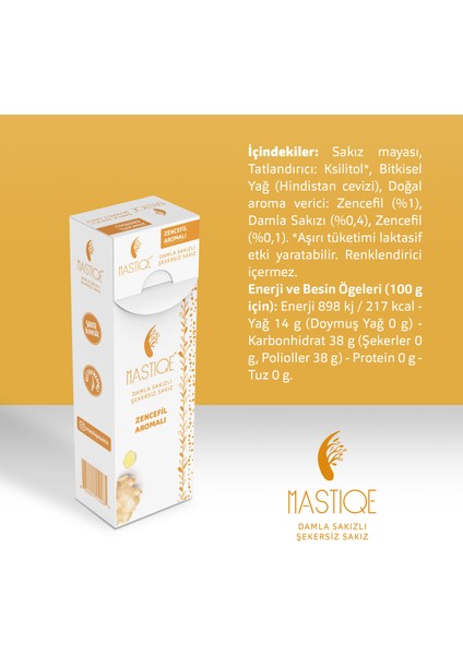 Damla Sakızlı Şekersiz Sakız 20 gr x 12 Adet Zencefil modelleri