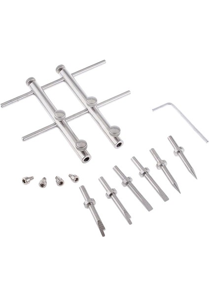 Lens Anahtarı Anahtarı Onarım Açık Alet Halka Sökücü Paslanmaz Çelik Üç Set Sürücüsü ile Dslr Kamera Tamir Tornavida (Yurt Dışından)