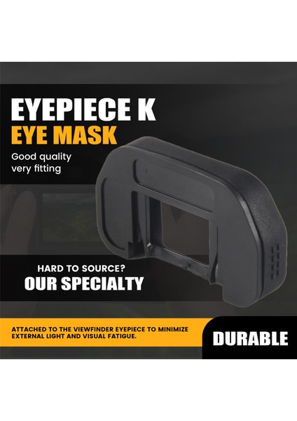 Canon Eos 60DA 6d 5dıı Için Siyah Kauçuk Sarılı Plastik Göz Merceği Göz Merceği Eb (Yurt Dışından) fırsatları