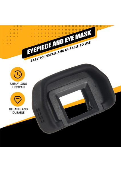 Canon Eos 60DA 6d 5dıı Için Siyah Kauçuk Sarılı Plastik Göz Merceği Göz Merceği Eb (Yurt Dışından) indirimleri