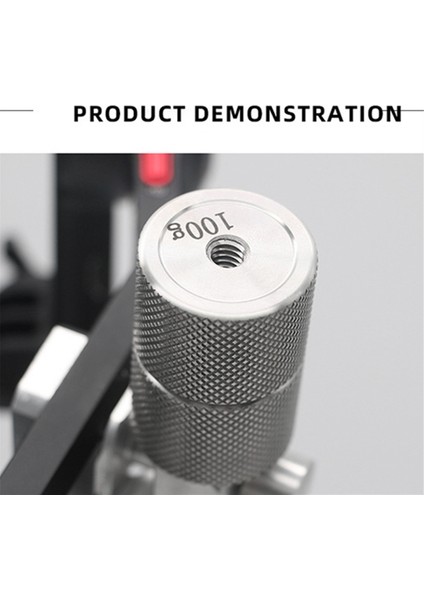 Dslr Kamera Çıkarılabilir Karşı Ağırlık Dengeleme Anı Küme Ağırlığı Djı Ronin S Zhiyun Gimbal Sabitleyici 50G + 100G (Yurt Dışından) fırsatları