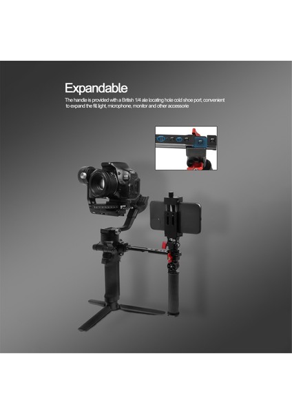 Djı Ronin Rs2/3 Sabitleyici Kaldırma Potu Için Yükseltilmiş Karbon Fiber Ayarlanabilir Açı Katlanır Tek Elle Şut Kolu, 1 Adet (Yurt Dışından) fırsatları