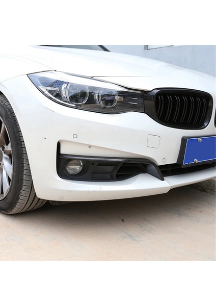 Bmw 3 Serisi Gt Gran Turismo F34 2013-2019 Aksesuarları Için Karbon Fiber Stil Ön Sis Farı Şeritleri Kapak Kaplaması (Yurt Dışından) modelleri