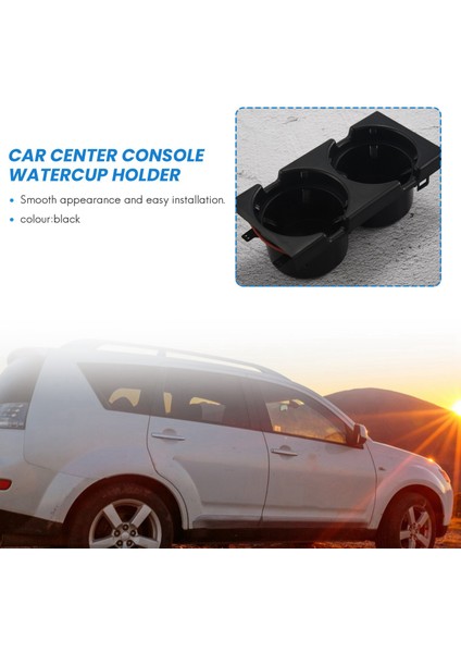 Bmw 3 Serisi E46 318I 320I 98-06 51168217953 Siyah Için Araba Orta Konsol Su Bardağı Tutucu Içecek Şişesi Tutucu Madeni Para Tepsisi (Yurt Dışından) indirimleri