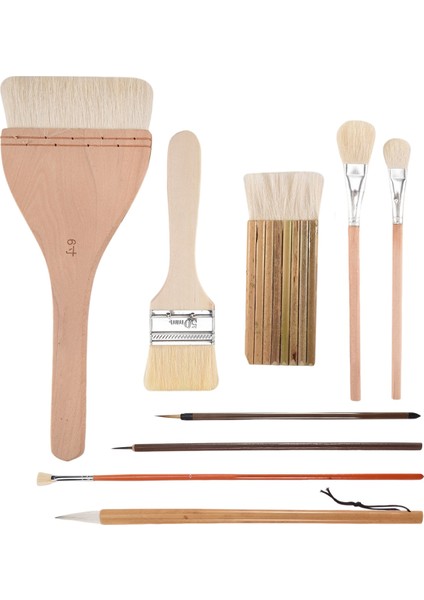 Adet Boya Fırçası Seti Farklı Şekillerde Sır Fırçaları Seramik, Akrilik, Suluboya, Seramik, Resim Sanatçıları ve Kaya (Yurt Dışından) fırsatları