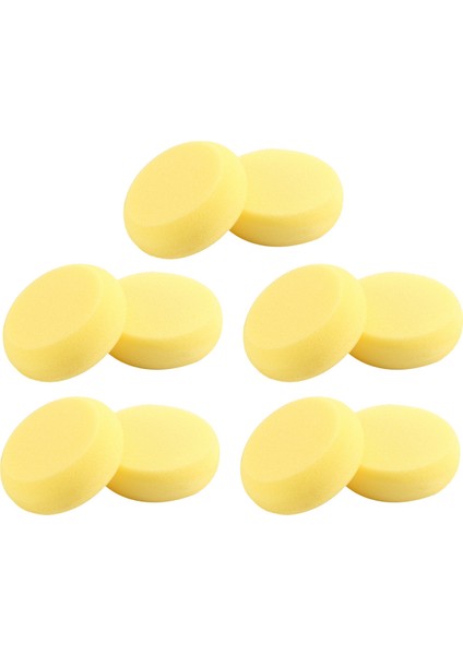 10 Adet Yuvarlak Sentetik Sanatçı Boya Süngeri El Sanatları Süngerleri Seramik, Suluboya, Sanat Süngerleri Sarı 2,75 Inç (Yurt Dışından)