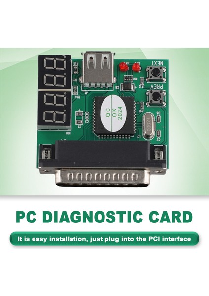 Dizüstü Bilgisayar Aksesuarları Için Pc Tanılama Kartı USB Posta Kartı Anakart Analiz Cihazı Test Cihazı (Yurt Dışından) fırsatları