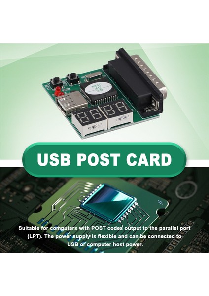 Dizüstü Bilgisayar Aksesuarları Için Pc Tanılama Kartı USB Posta Kartı Anakart Analiz Cihazı Test Cihazı (Yurt Dışından) indirimleri