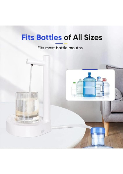 Tezgah Üstü Su Şişesi Dağıtıcısı 5 Galon ve Evrensel Su Şişeleri Için Otomatik Akıllı Elektrikli Su Sebili (Yurt Dışından) indirimleri
