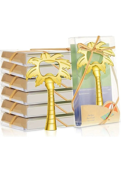 Düğün Davetiyesi, Misafir Hediyeleri, Düğün Hediyeleri, Hediyelik Eşyalar ve Altın Kaplamalı 10 Adet Hindistan Cevizi Ağacı Şişe Açacağı (Yurt Dışından) indirimleri