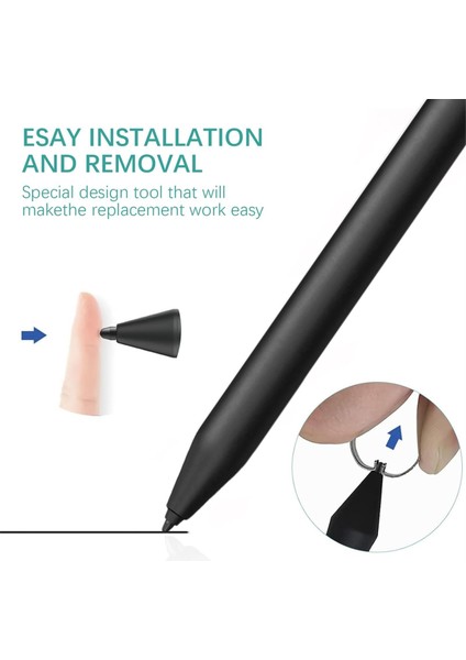 Remarkable 2 Kalem Için 20 Adet Kalem Ucu, Remarkable 2 Stylus Marker Için Yumuşak Kalem Uçları ve Aletli Kalem Uçları (Yurt Dışından)