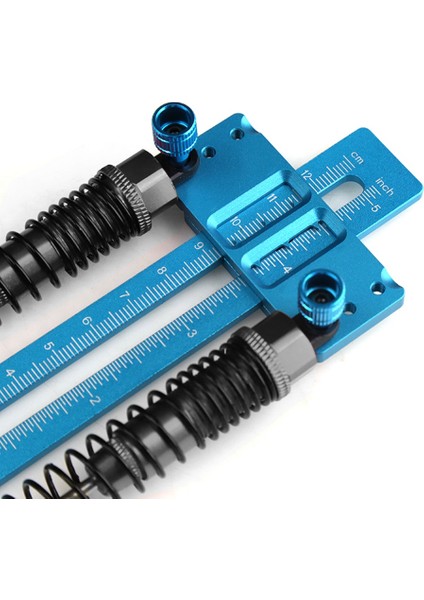 Metal Amortisör Cetveli Amortisör Senkronizörü Rc Araba Aleti Menzili 12 cm 1/8 1/10 1/12 1/16 1/18 1/24 Rc Araba, Siyah (Yurt Dışından) modelleri