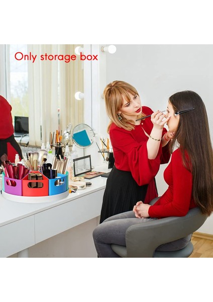Çocuklar Için Döndürülebilir Masa Düzenleyici, Kalem, Boya Kalemi, Masaüstü Ev Okulu Ofis Malzemeleri Için Sanat Malzemeleri Depolama Düzenleyici (Yurt Dışından) indirimleri