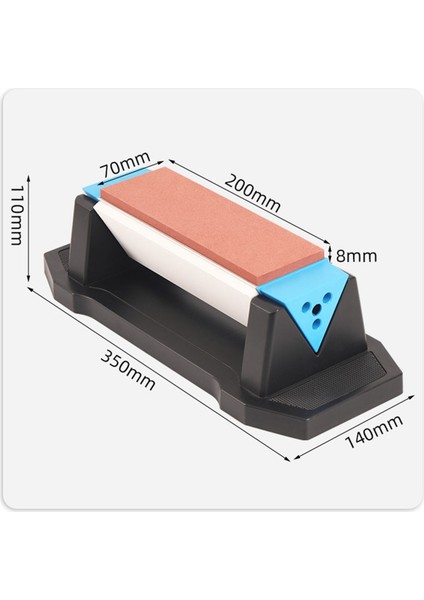 Taraflı 400/1000/3000 Grit Premium Seramik Bileme Taşı Bıçak Bileyici Taş, Kenar Tutacağı Tutucu ve Kaymaz Taban (Yurt Dışından) fiyatları