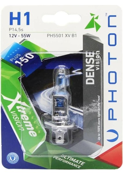 Photon H1 Xtreme Vision Blister + %150 Fazla Işık PH5501 Xv 1 Adet