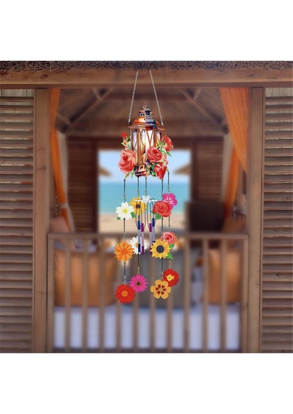 Kendin Yap Noktalı Elmas Sanat Resim Rüzgar Çanı Seti, Üç Boyutlu Rüya Güneş Yakalayıcıları Elmas Nokta Resimleri C (Yurt Dışından) fırsatları