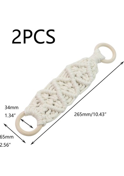 2 Adet Asılı Mutfak Havlusu Halka Tığ Işi Asılı Bulaşık Havlusu Mutfak Havluları Asılı Döngü Tutucu ile 10.43X2.56 Inç (Yurt Dışından) modelleri