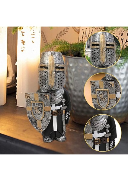 Zarif Şövalye Cüce Muhafız, Bahçe Dekorasyonları, Şövalye Cüce Muhafız, Bahçe Heykeli Bahçe-Sanat Figürleri Süslemeler E (Yurt Dışından) fırsatları