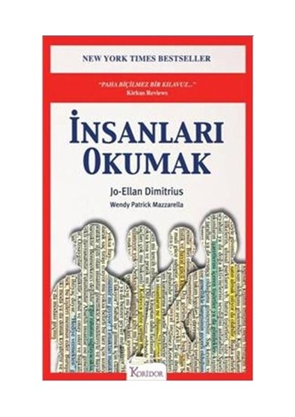 İnsanları Okumak – Jo-Ellan Dimitrius Kişisel Gelişim Kitabı, 320 Sayfa, Ciltsiz, Normal Boy