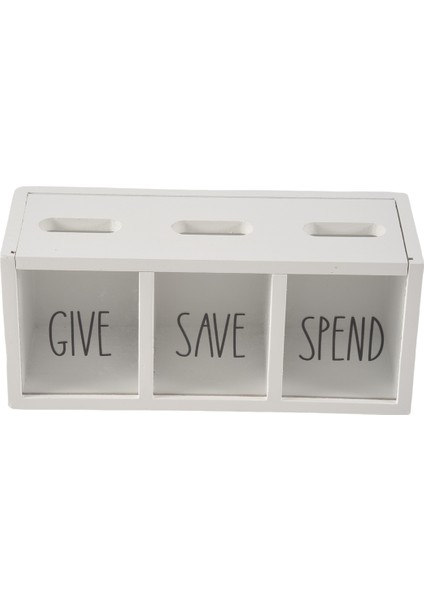 Çocuklar Için Ahşap Ver Kaydet Harca Para Tasarruf Kutusu, Günlük Nakit Için Tezgah Üstü Çocuk Kuması, Duvara Monte Çocuk Kuması Beyaz (Yurt Dışından) indirimleri