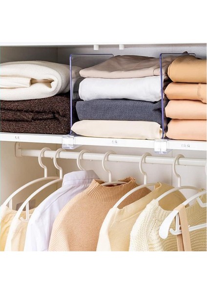 Şeffaf Raf Ayırıcılar, Şeffaf Gardırop Düzenleyiciler, Cüzdanlar, Çantalar, Giysiler, Kazaklar Için Akrilik Ayırıcılar (Yurt Dışından) indirimleri