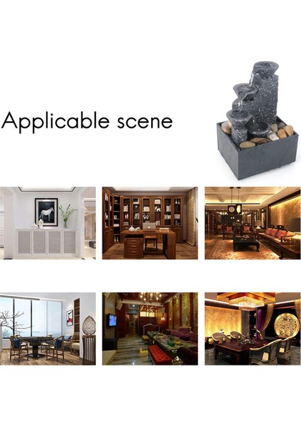 Ev Ofis Masaüstü Küçük Çeşme Şanslı Akan Su Süsleri Peyzaj Dekorasyon Zanaat Hediyeler (Yurt Dışından) fiyatları