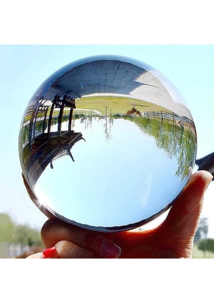 40MM Şeffaf Cam Kristal Top Şifa Küresi Fotoğraf Sahne Hediyeler (Yurt Dışından) fırsatları