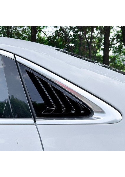 Araba Arka Cam Panjur Kapağı Trim Pencere Panjuru Yan Havalandırma Trimi Audi A3 8y Sedan 2021-2024 Parlak Siyah (Yurt Dışından) indirimleri