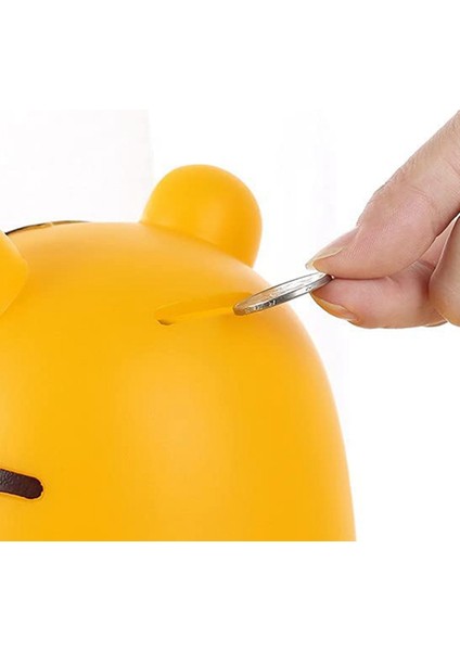 Kuma, Sevimli Hayvan Kaplan Büyük Kapasiteli Para Bankaları Açılır, Çocuklar Için Kırılmaz Bozuk Para Bankası, Bozuk Para Tasarruf Kutusu, Pembe (Yurt Dışından) modelleri