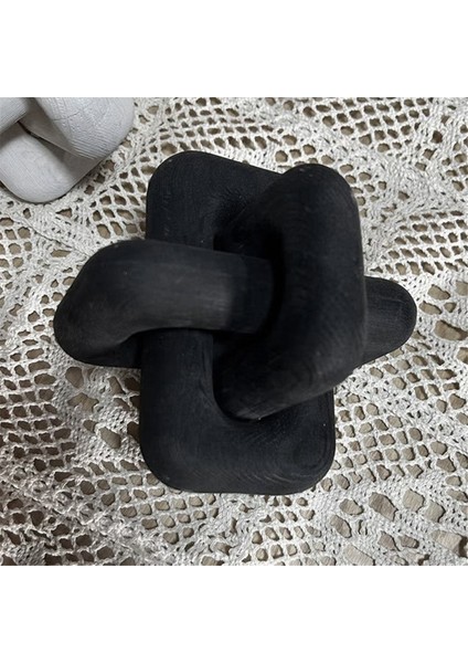 Boho Tarzı Ahşap Zincir Bağlantı Top Süsleri El Oyması 3 Bağlantı Zincir Sanat El Sanatları Masa Süsü Ev Ofis Rustik Dekor A (Yurt Dışından) fiyatları