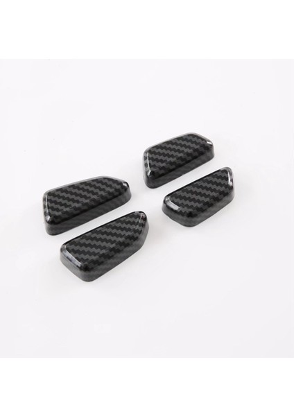 Araba Koltuğu Ayar Anahtarı Düğmeleri Paneli Kapak Döşemesi Changan Unıv Unı-V 2023 2024 Aksesuarları - Abs Karbon Fiber (Yurt Dışından) indirimleri