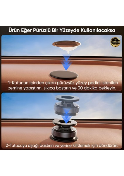 Bmw 5 Serisi F10/F11 2010-2011-2012-2013 Telefon Tutucu Hareketli Mekanizmalı Ayarlanabilir Vakumlu Neodimyum Güçlü Mıknatıslı modelleri