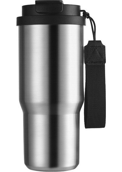 Kahve Kupa Paslanmaz Çelik Araba Araba Kupa Saman Yalıtımlı Kupa (Yurt Dışından)