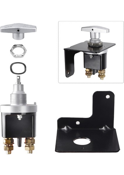 12V Akü Anahtarı Ağır Hizmet Akü Devre Kesici Ayırıcı Izolatör Anahtar Deliği ile Rv Camperize B Için (Yurt Dışından) modelleri