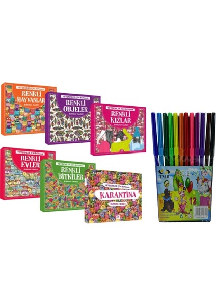 Yetişkinler İçin Boyama Mandala 6 Kitap Kolektif Yazar 360 Sayfa