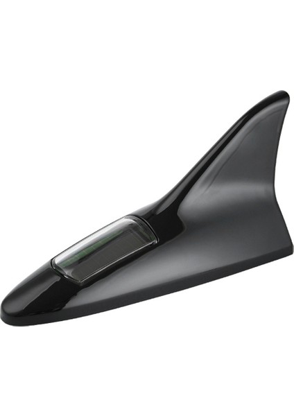 Evrensel Güneş LED Işık Araba Yüzgeç Anteni Tavan Kuyruk Modifiye Işık Kemer Anteni Sürüş Güvenlik Uyarı Işığı Siyah (Yurt Dışından)