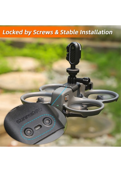 Sunnylıfe Avata2 Montaj Genişletme Aksesuarları Için Arama Işığı Montaj Kiti INSTA360 Go3 Spor Kamera Montajları Için Arama Işığı (Yurt Dışından) fırsatları
