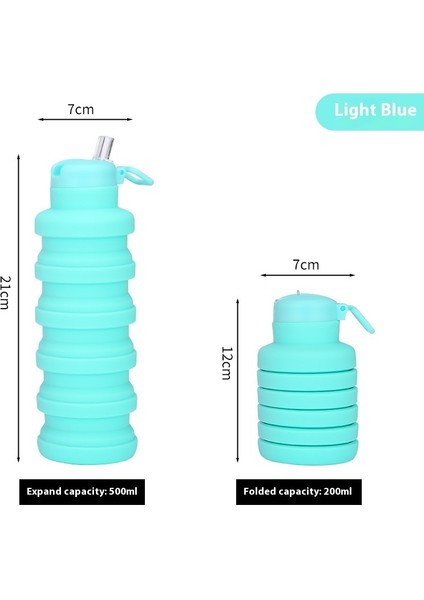 Silikon Spor Açık Katlanır Kupa (Yurt Dışından)