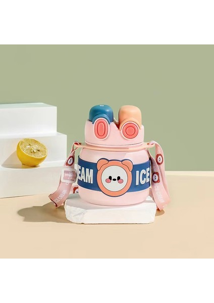 Çocuk Termal Kupa 316 Paslanmaz Çelik Hediyelik Kupa (Yurt Dışından)