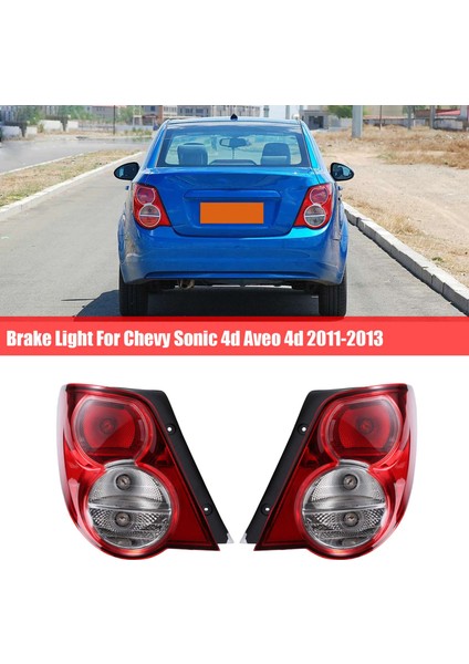 Chevrolet Chevy Sonic 4d Aveo 4d 2011-2013 Için Sağ Arka Tampon Stop Lambası Sürüş Durdurma Fren Lambası 96830974 (Yurt Dışından) fırsatları