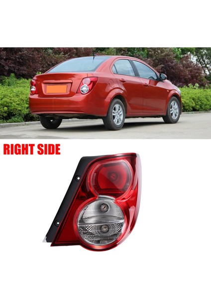 Chevrolet Chevy Sonic 4d Aveo 4d 2011-2013 Için Sağ Arka Tampon Stop Lambası Sürüş Durdurma Fren Lambası 96830974 (Yurt Dışından) indirimleri