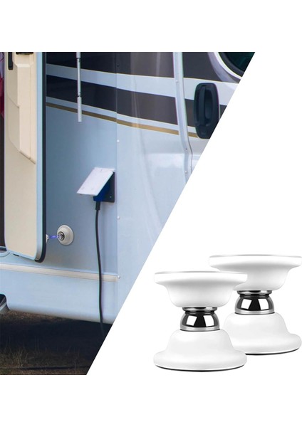 Karavan Kapı Tutucu 2'li Paket, Karavan, Römork, Kampçı, Motorlu Ev ve Kargo Römorku Için Manyetik Bagaj Kapısı Mandalı Beyaz (Yurt Dışından) fiyatları