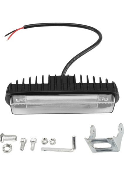 Inç 30W Kırmızı Çizgi LED Forklift Kamyon Araç Uyarı Lambası Güvenlik Çalışma Işığı Çubuğu Depo Tehlike Alanı Işığı, 10-80V Su Geçirmez (1 Adet) (Yurt Dışından) modelleri