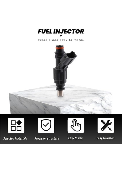 Toyota Avensis Corolla 1.4 Vvtı 1.6 99-04 0280156019 Için 4 Parçalı Yakıt Enjektör Memesi 23250-0D030 23209-0D030 (Yurt Dışından) fırsatları