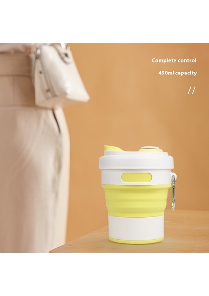 Silikon Katlanır Kupa Seyahat Taşıma Kupa (Yurt Dışından)