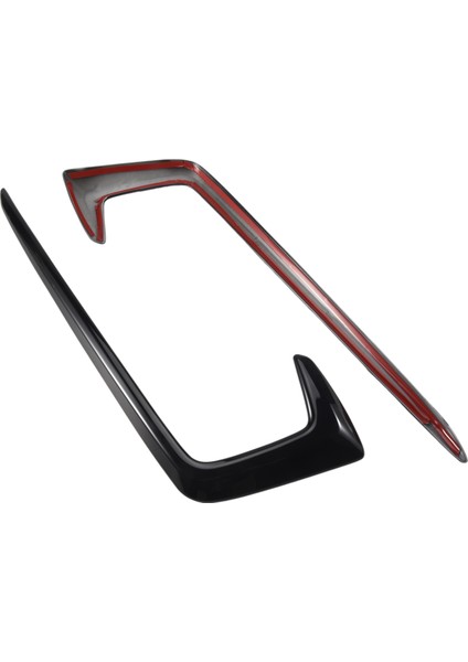 Honda Civic 2019-2020 Için 2 Adet Parlak Siyah Dış Ön Sis Lambası Kapağı Kaplaması (Yurt Dışından) fırsatları