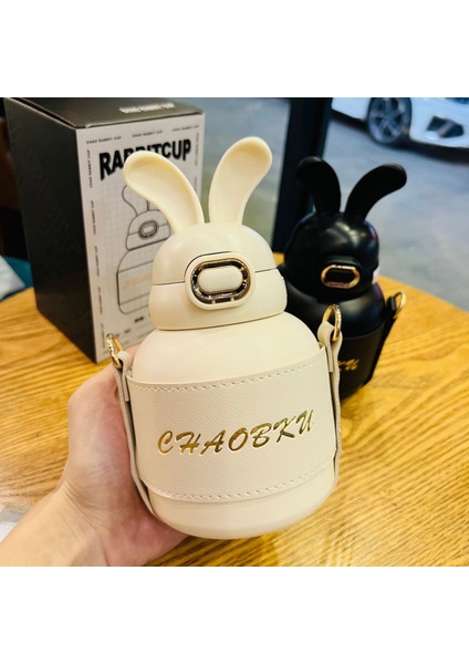 Çocuk Yalıtımlı Dak Saman Dak Sevimli Tavşan Kulakları Öğrenci Su Dağı Büyük Kapasite (Yurt Dışından)